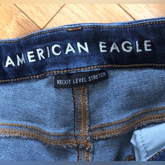 🛑SOLD🛑American Eagle Next Level Curvy High Rise Skinny Jean Size 10 - Picture 3 of 4